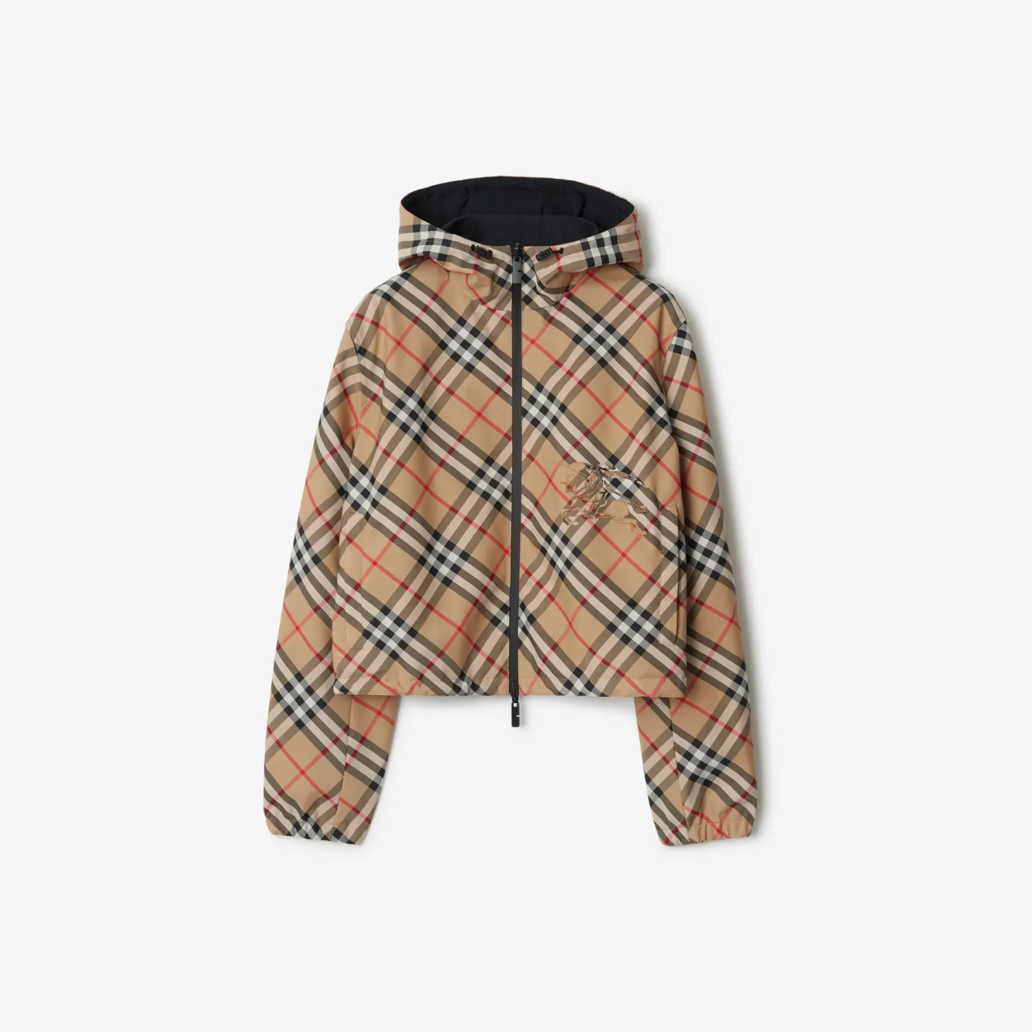 I-Reversibles Burberry Reversible Rain Coat - Short