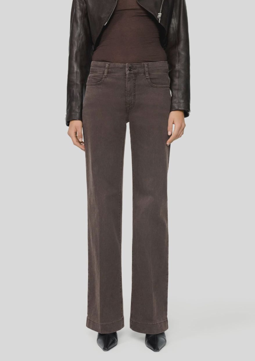 Mac Jeans Dream Wide Authentic in Brown Rinsed