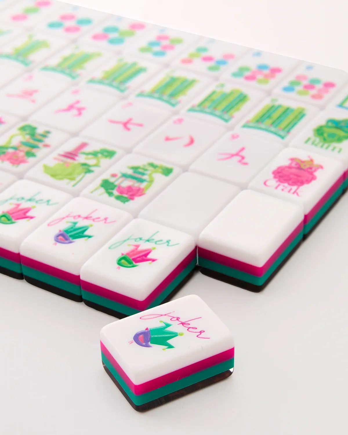 Oh My Mahjong Glow Wild Mahjong Tiles