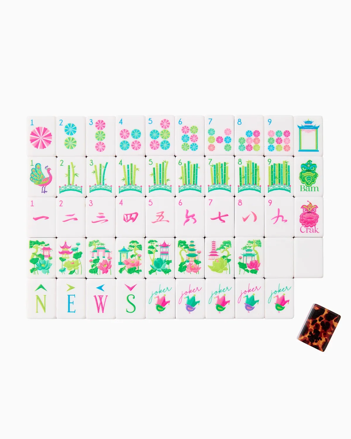 Oh My Mahjong Glow Wild Mahjong Tiles