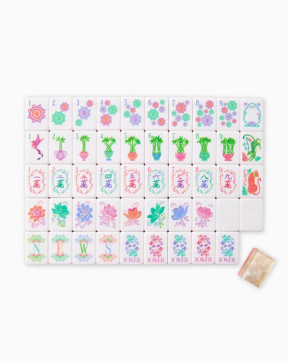 Oh My Mahjong Pearlescent Mahjong Tiles