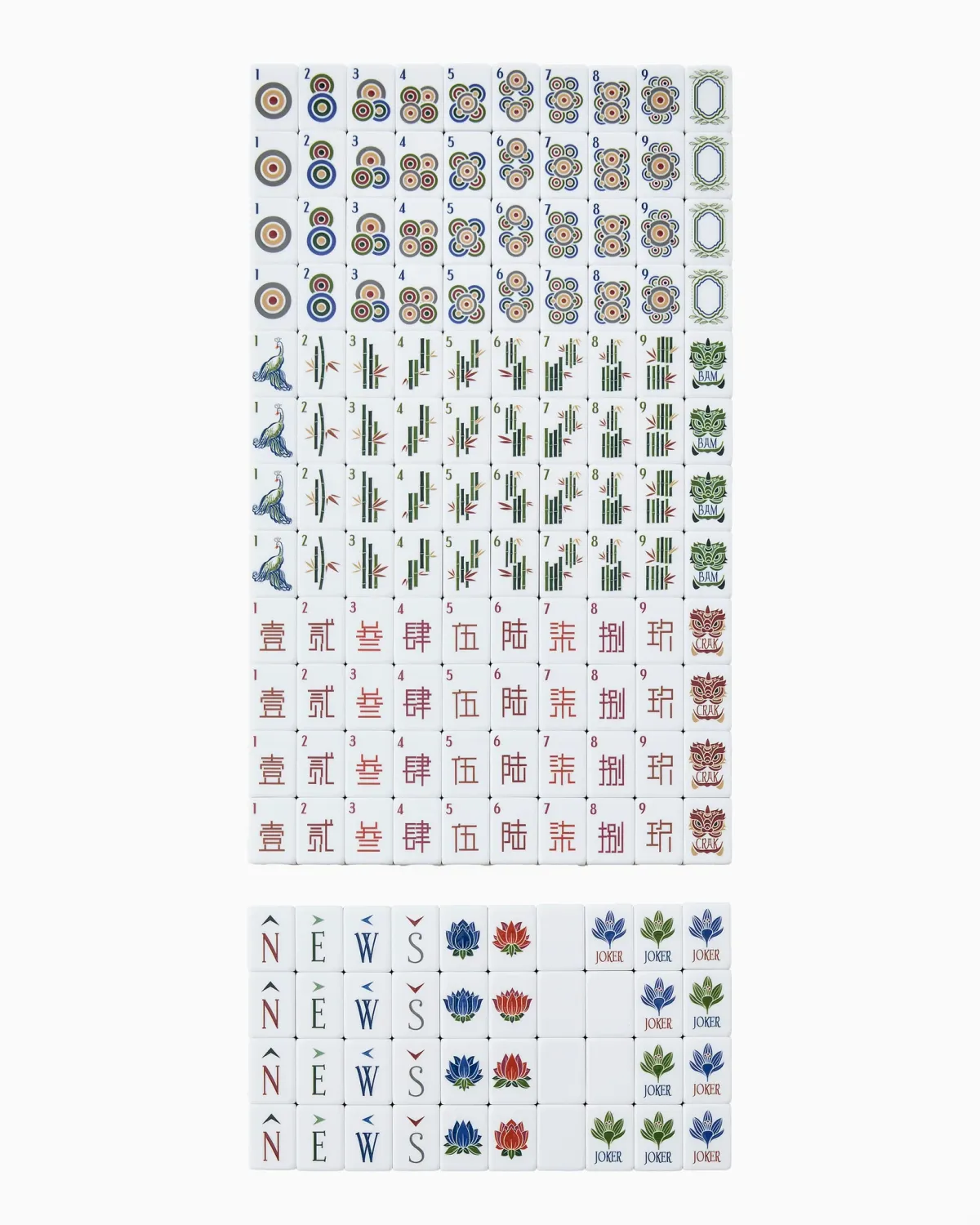 Oh My Mahjong Heritage Mahjong Tiles