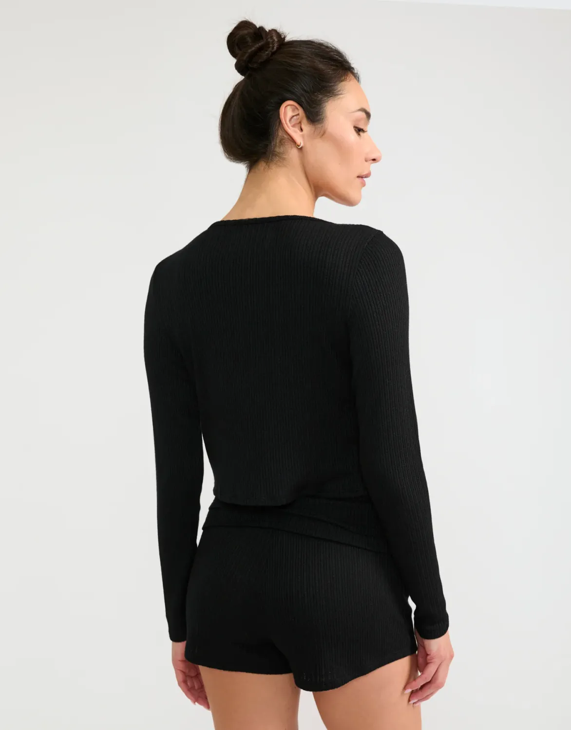 Maison Wheat Topanga Pointelle Cardigan