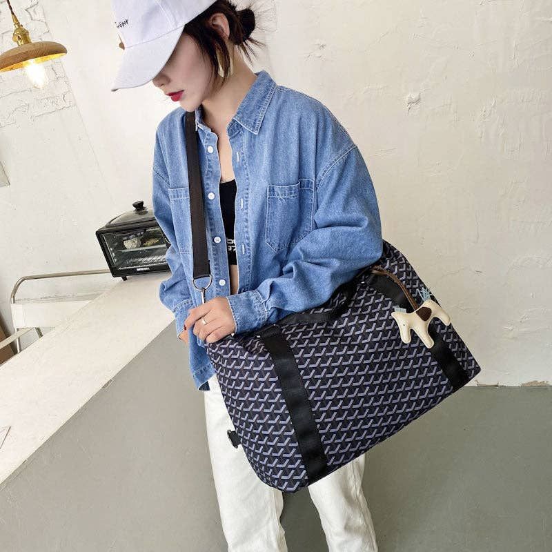 Large Gym Travel Bag - Wet/Dry Shoulder Crossbody Short Trip