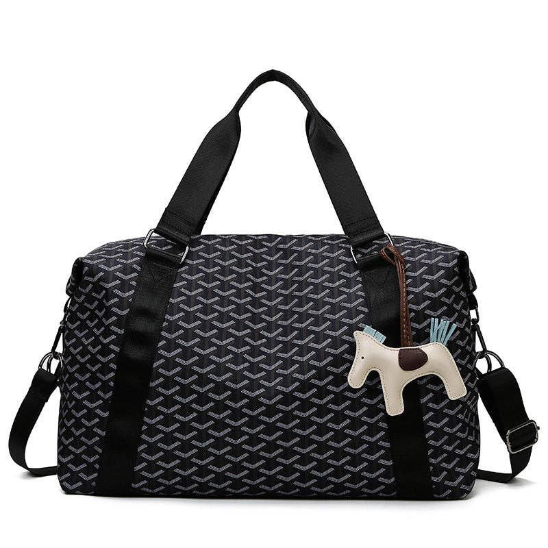 Large Gym Travel Bag - Wet/Dry Shoulder Crossbody Short Trip