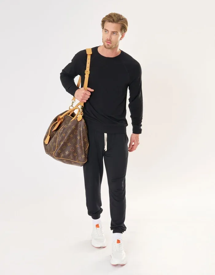 Maison Wheat San Diego Sweatpants Mens