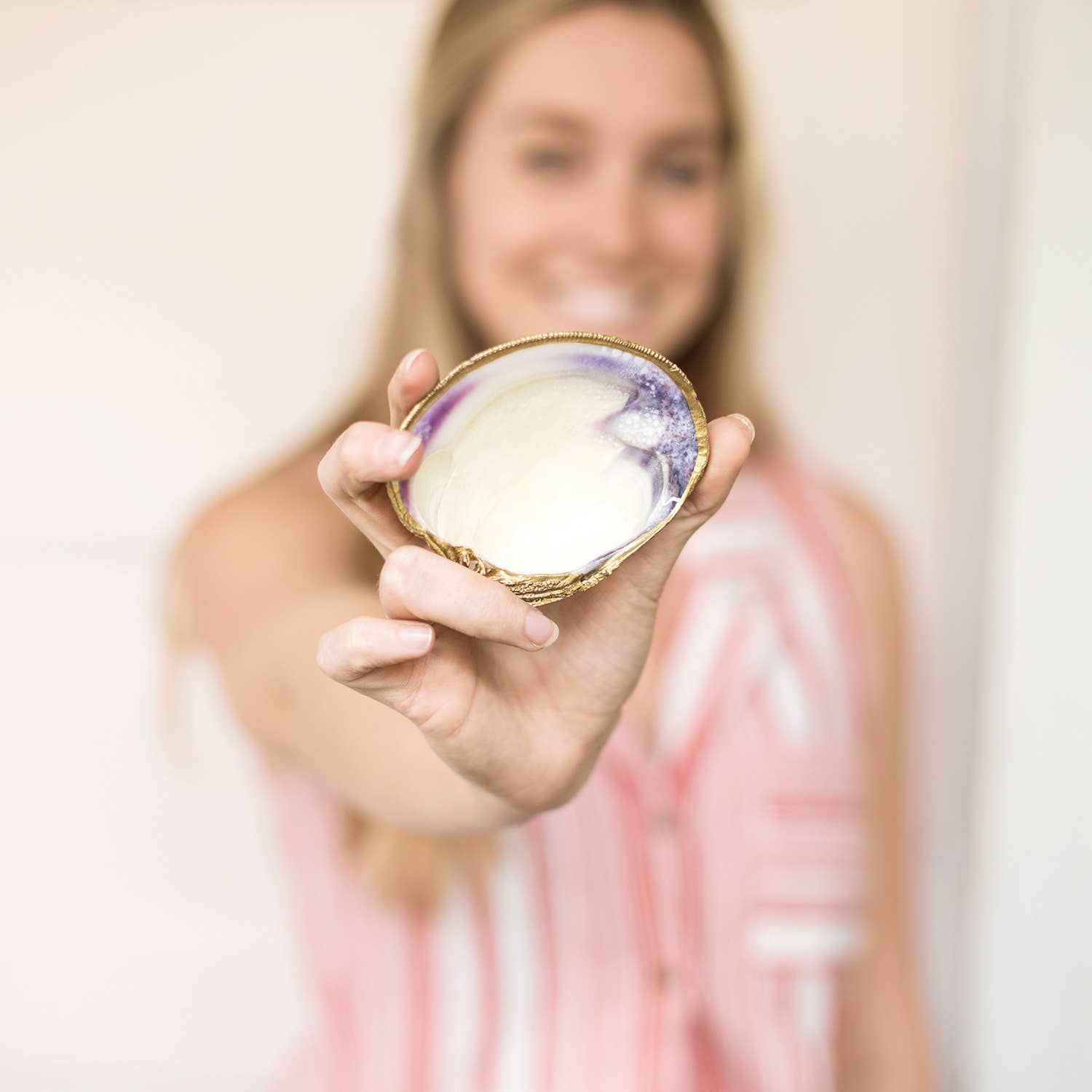 Gold Clam Jewelry Dish