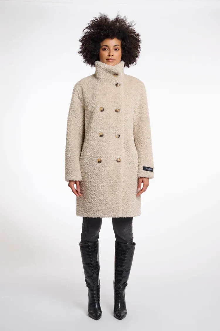 Rino &amp; Pelle Ena Double Breasted Mid-Long Jacket