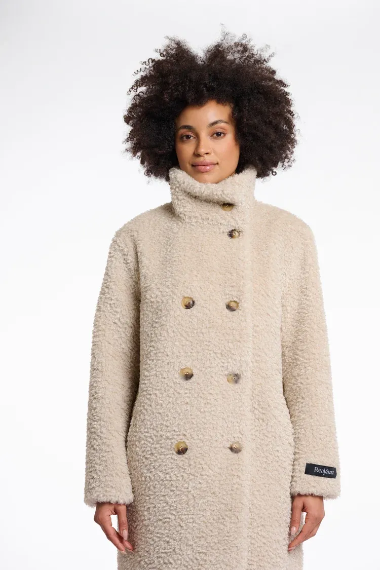 Rino &amp; Pelle Ena Double Breasted Mid-Long Jacket