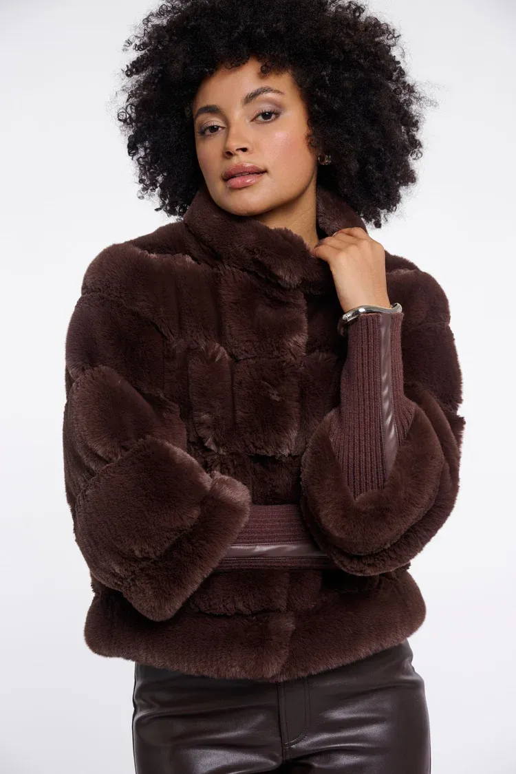 Rino &amp; Pelle Feline Jacket with Rib Cuffs