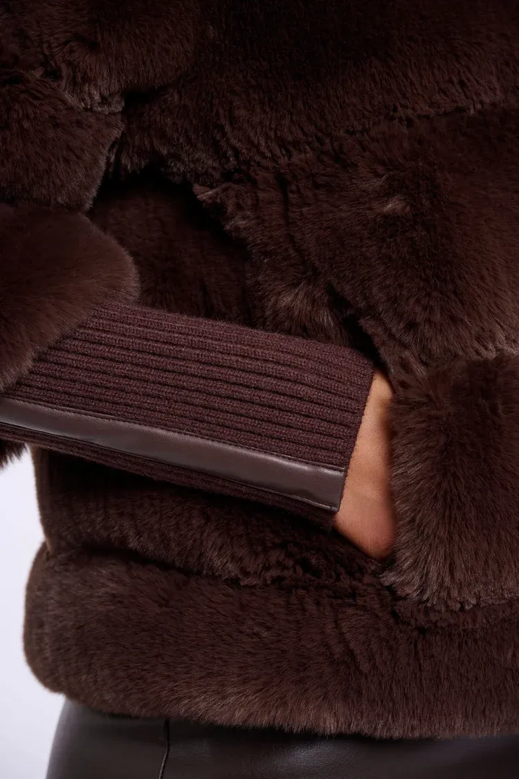 Rino &amp; Pelle Feline Jacket with Rib Cuffs