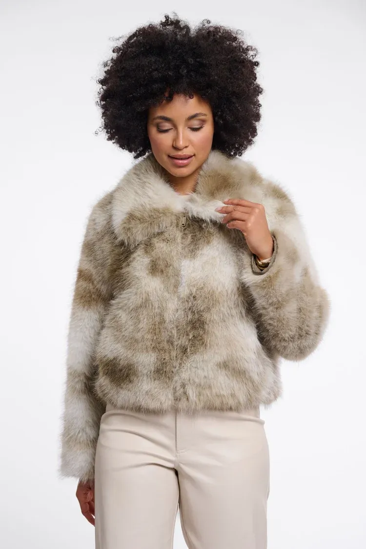 Rino &amp; Pelle Amine Faux Fur Jacket