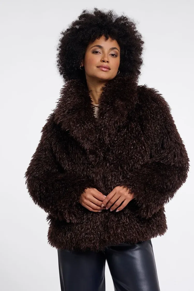 Rino &amp; Pelle Lias Faux Fur Jacket
