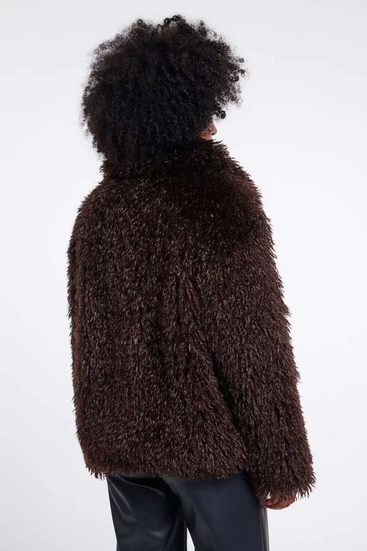 Rino &amp; Pelle Lias Faux Fur Jacket