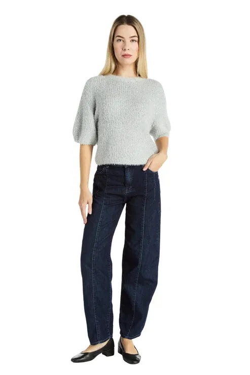 Tractr Luxe Barrel Jeans