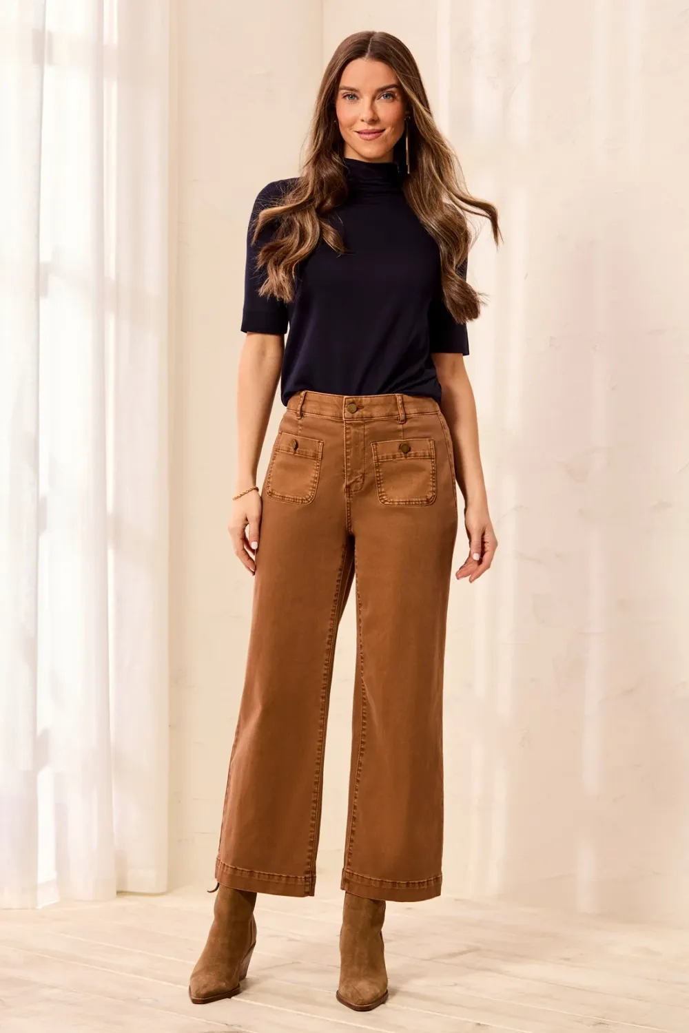 TRIBAL Sophia Curvy Comfort Stretch Straight Jeans