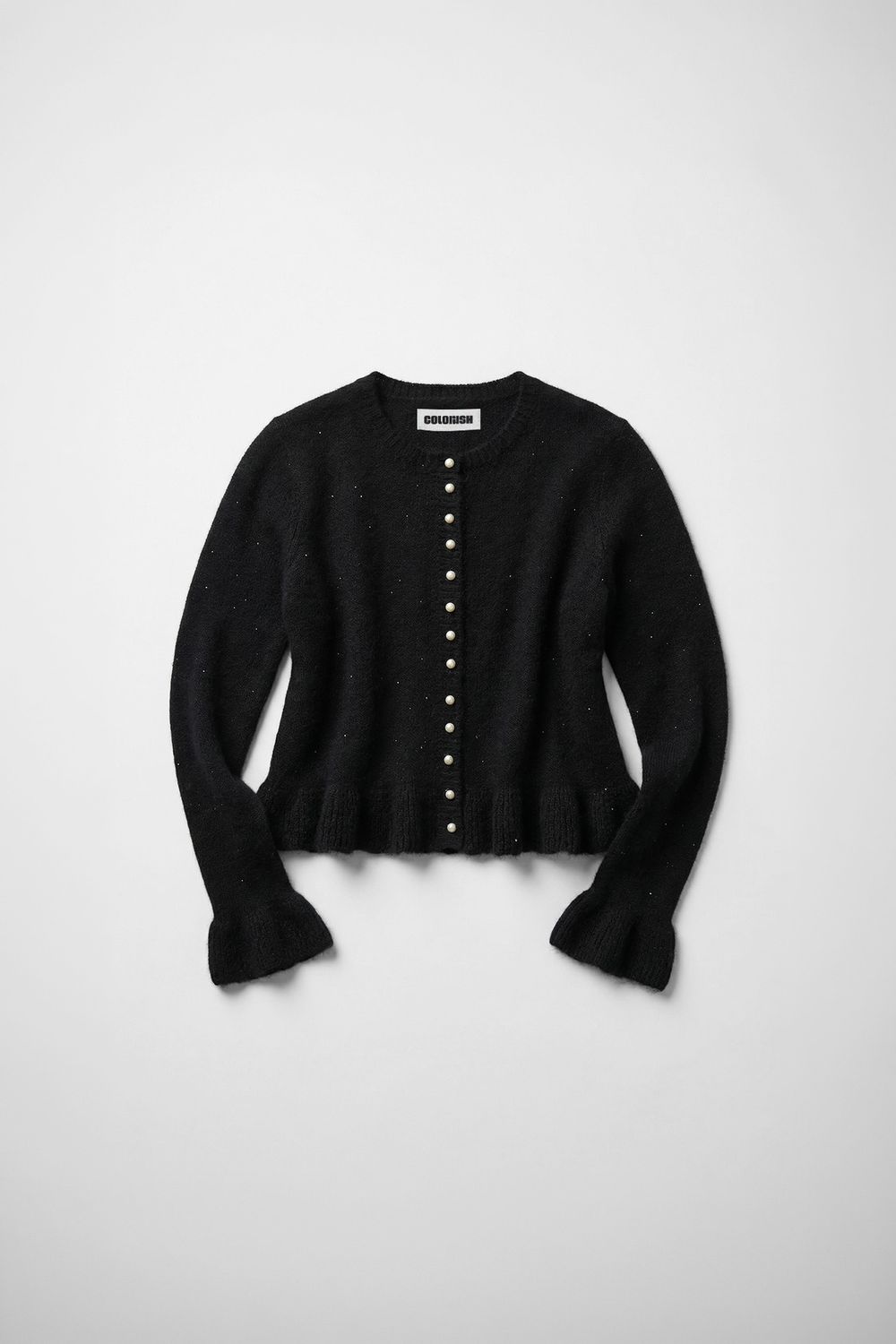 COLORUSH Tori Stardust Frill Cardi