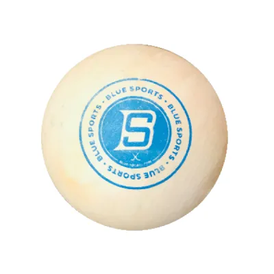 Blue Sport Wood Ball