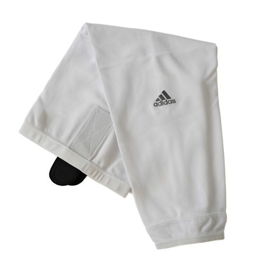 Adidas White 26 Sr S Hockey Sock