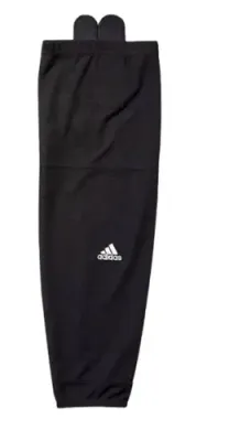 Adidas Black 32 Sr Xxl Hockey Sock