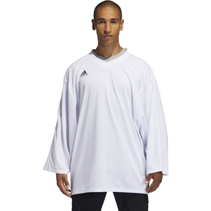 Adidas White Sr S Goalie Jersey