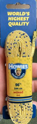 Howies yellow 96 Laces