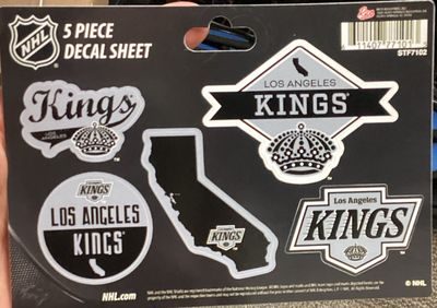 La Kings 5 Piece Decal Sheet
