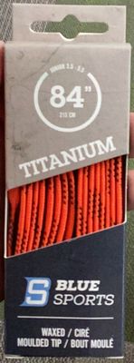 Blue Sport Orange 84 Laces