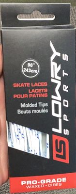 Lowry White 96 Laces