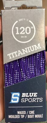 Blue Sport Purple 120 Laces