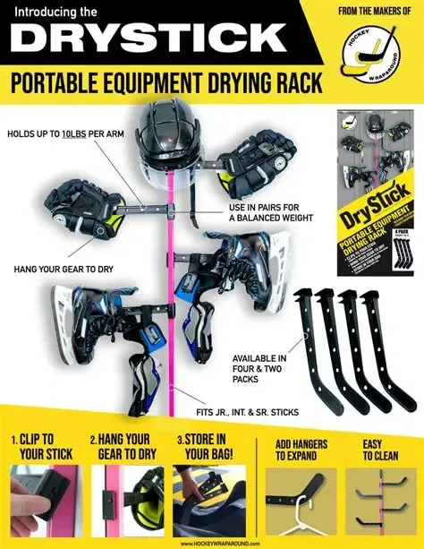 Drystick Portable Equipment Drying Rack