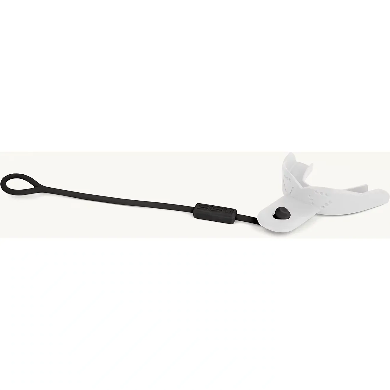 Sisu Tether White Youth Mouthguard