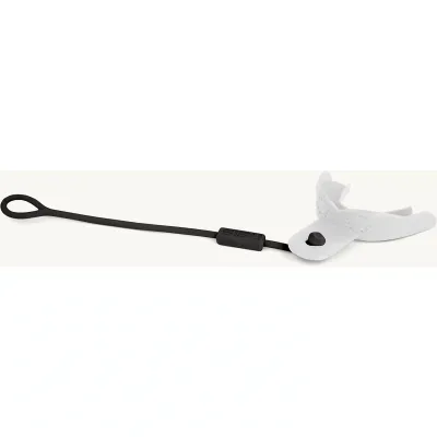 Sisu Tether White Youth Mouthguard