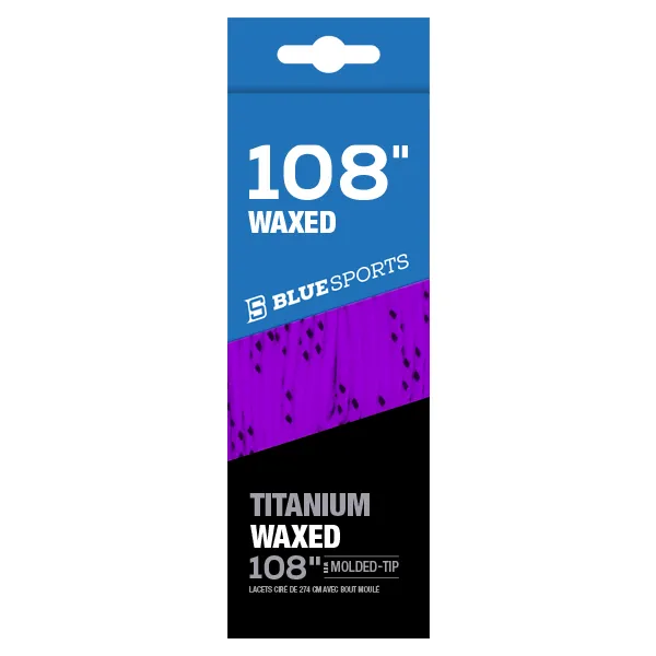 Blue Sport Purple 108 Laces