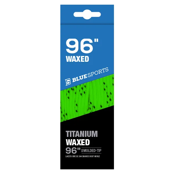 Blue Sport Green 96 Laces