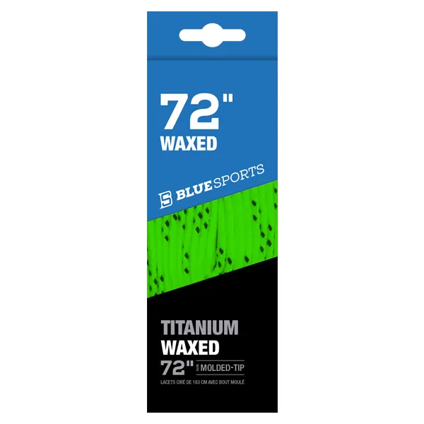 Blue Sport Neon Green 72 Laces