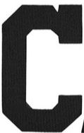 Captain Letter Iron On