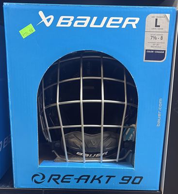 Bauer Reakt 90 Navy L Helmet