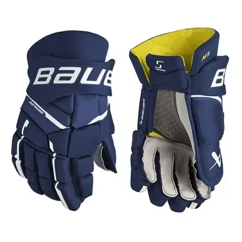 Bauer Supreme M3 Size 10 Navy Gloves