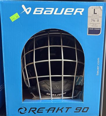 Bauer Reakt Combo Helmet Black Size L