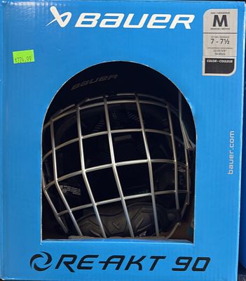 Bauer Reakt Combo Helmet Black Size M