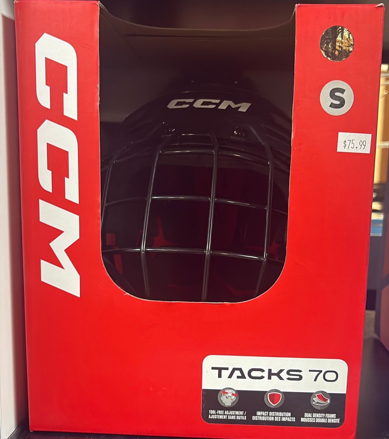 Ccm Tacks 70 Sr S Helmet Combo