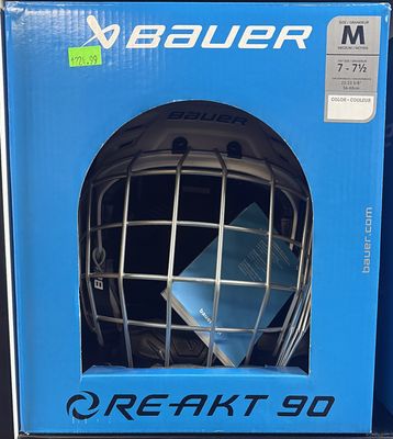 Bauer Reakt 90 Wht M Helmet