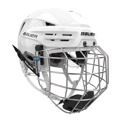 Bauer Reakt 90 Sr M Wht Helmet Combo