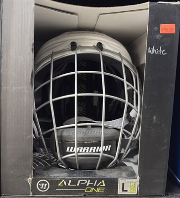 Warrior Alpha One White l Helmet
