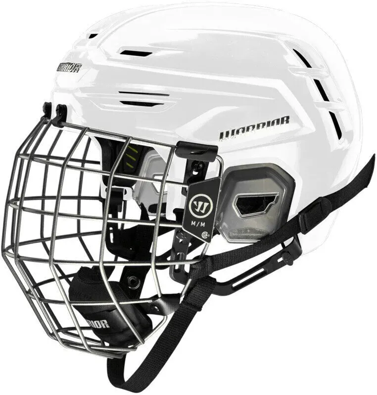 Warrior Alpha One Sr L Wht Helmet Combo
