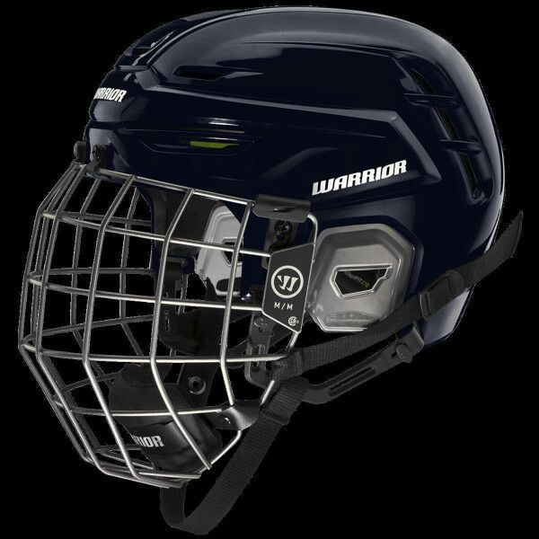 Warrior Alpha One Pro Sr L Navy Helmet Combo