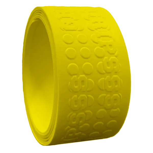 Blue sport yellow grip