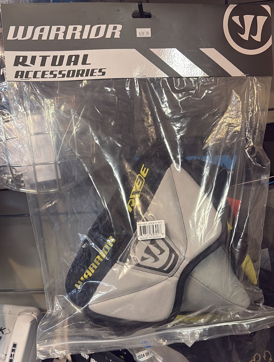 Warrior Rx3e Goalie Jock Int