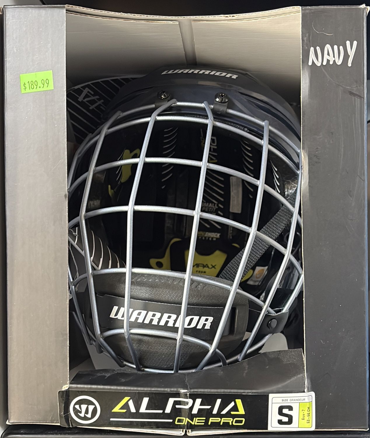 Warrior Alpha One Pro Navy S Helmet